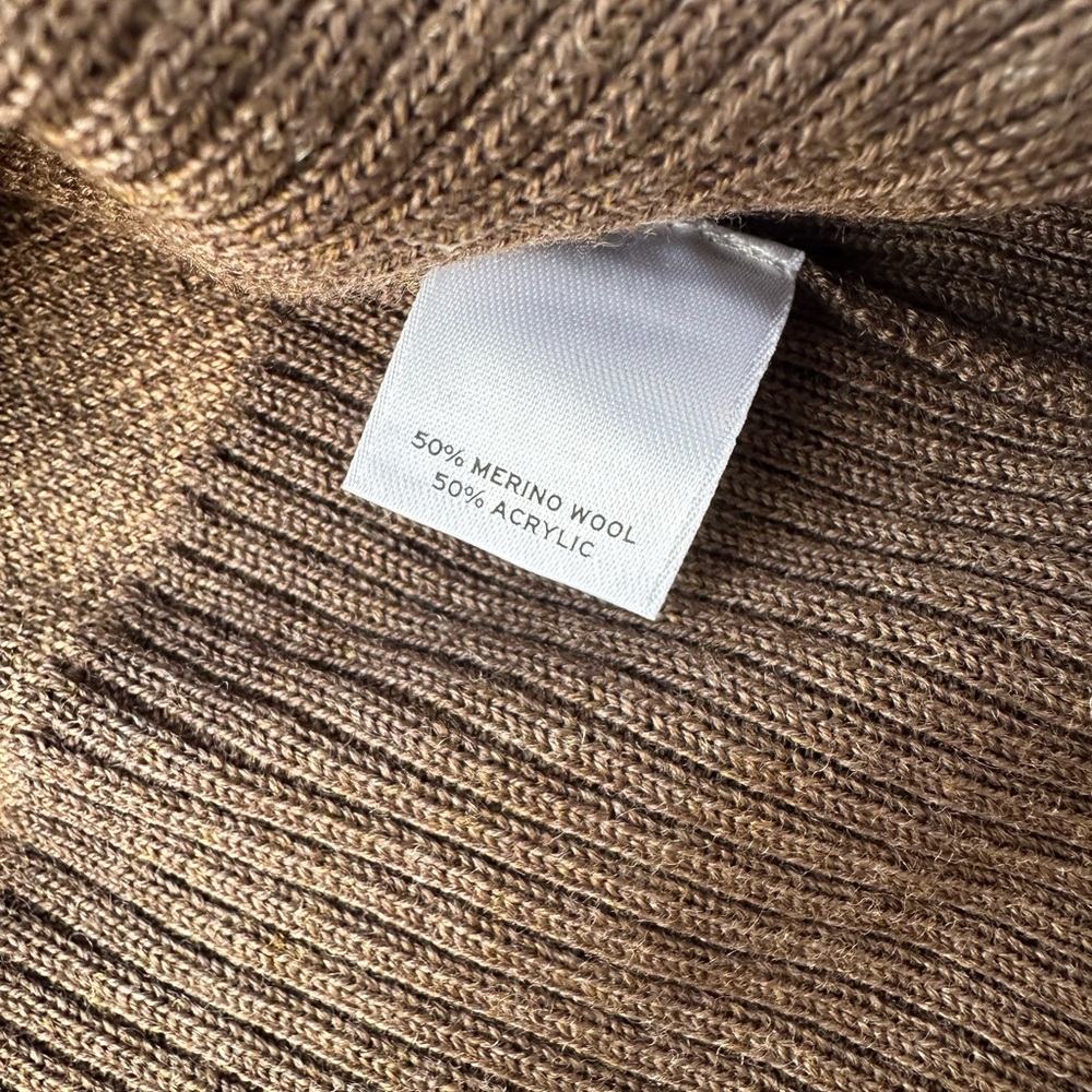 Halogen Brown Houndstooth Cardigan - Picture 7 of 8